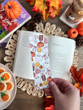 Fall Ghostie Bookmark